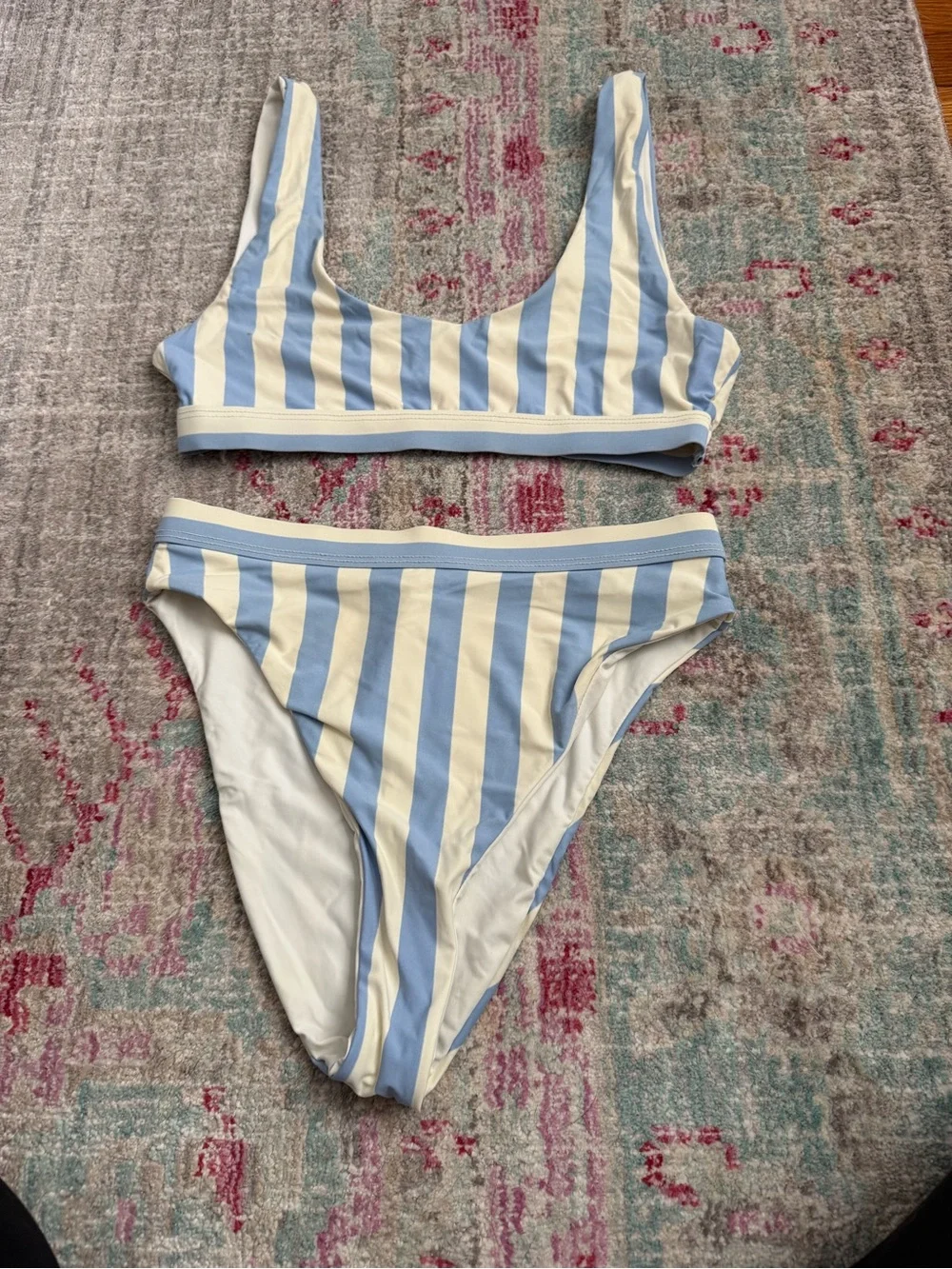 Dippin’ Daisy’s Sky Stripe Bikini